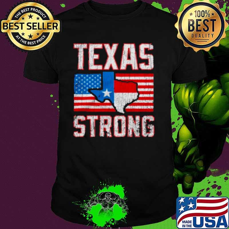 texas strong american flag shirt