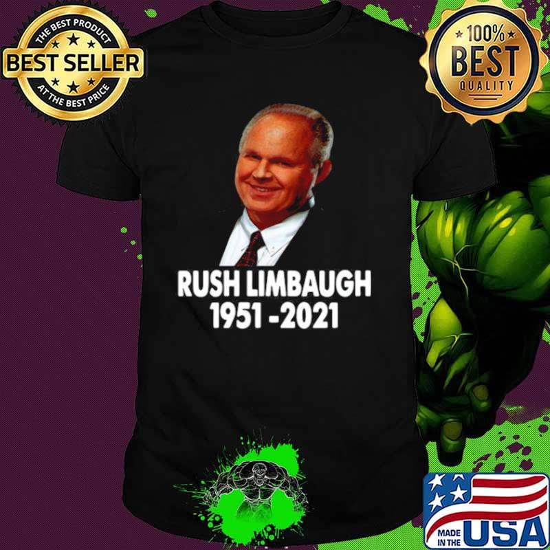 The Legend Rush Limbaugh 1951 2021 Thanks For The Memories shirt