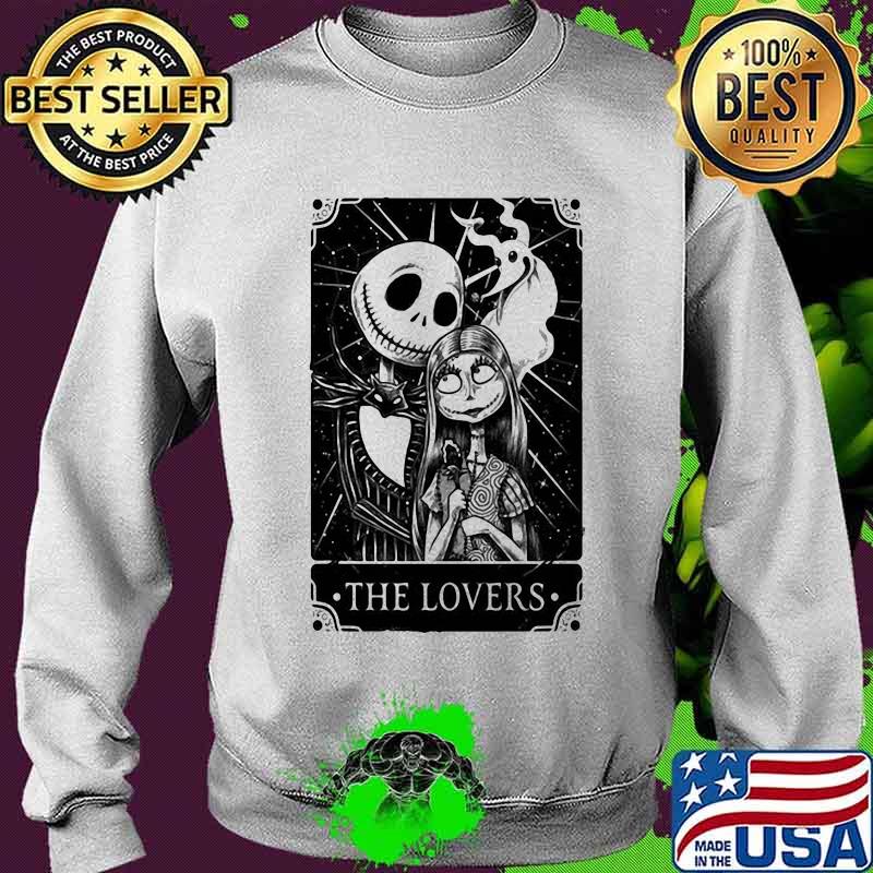 The Lovers Jack Skellington And Sally Shirt Sweater The Lovers Jack Skellington And Sally Shirt Sweater