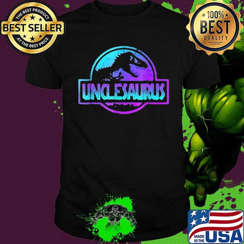 Uncle dinosaur dad dinosaur gift shirt