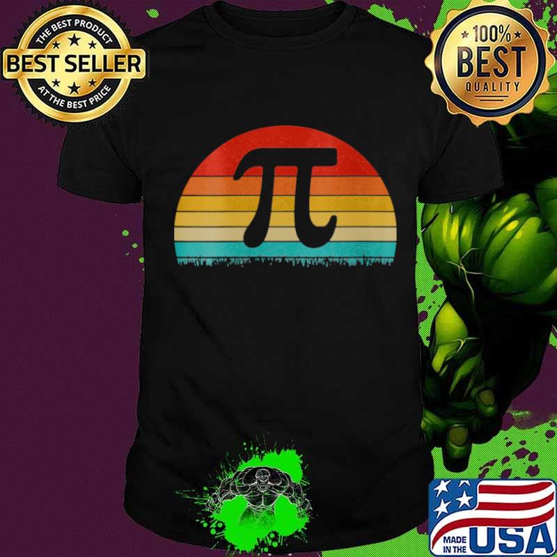 Vintage Pi Day Math Nerd shirt