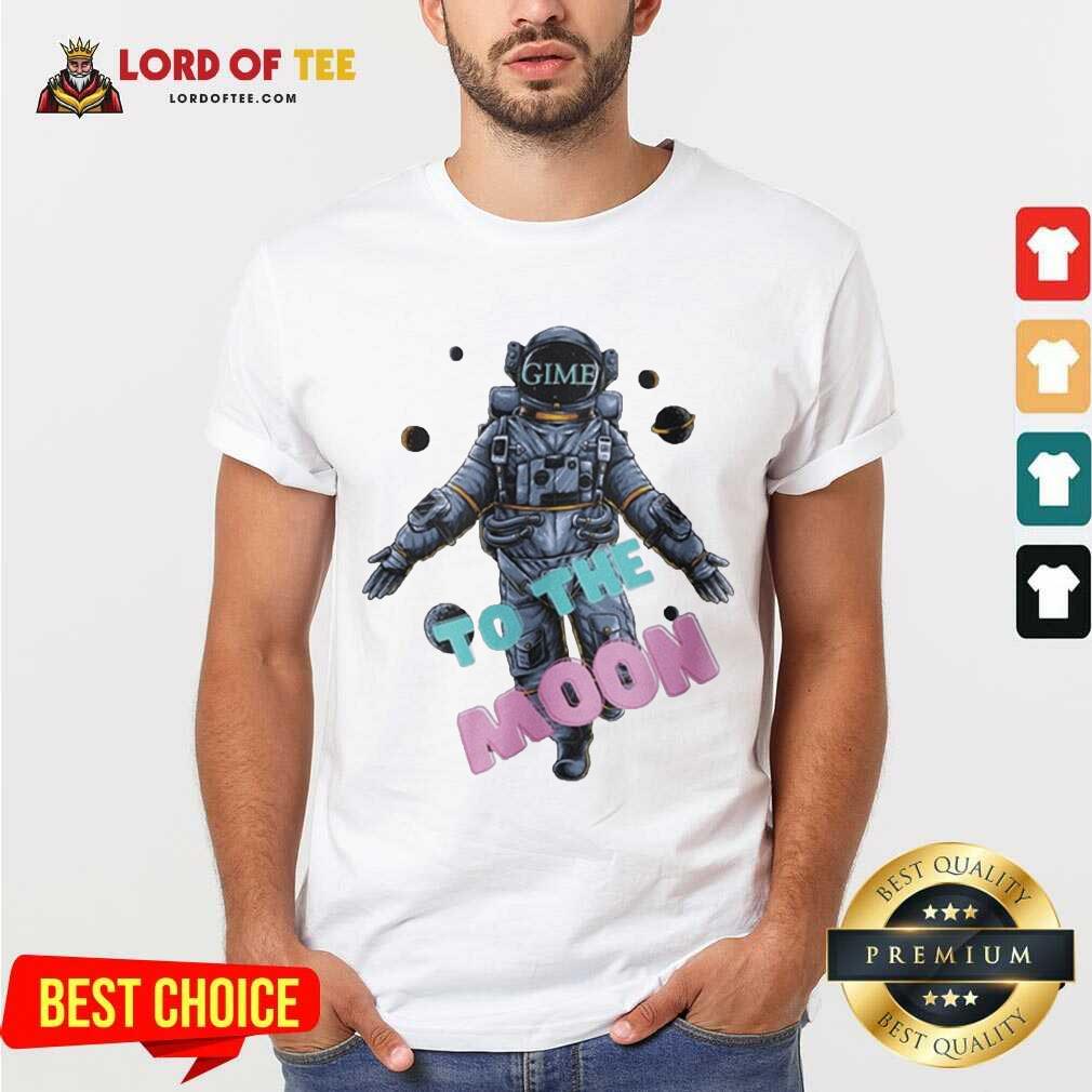 Wonder GameStonk To The Moon Astronaut Shirt
