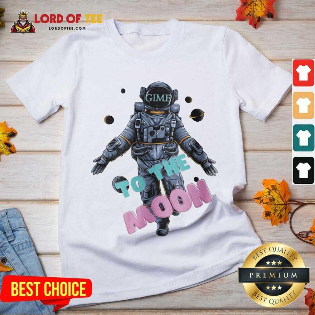 Wonder GameStonk To The Moon Astronaut Shirt