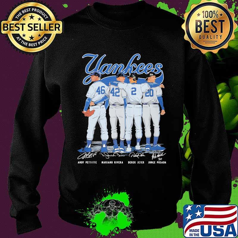 Yankees Player Team Football Signature Shirt Sweater Yankees Player Team Football Signature Shirt Sweater