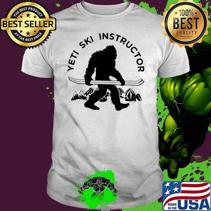Yeti Ski Instructor Skiing Shirt