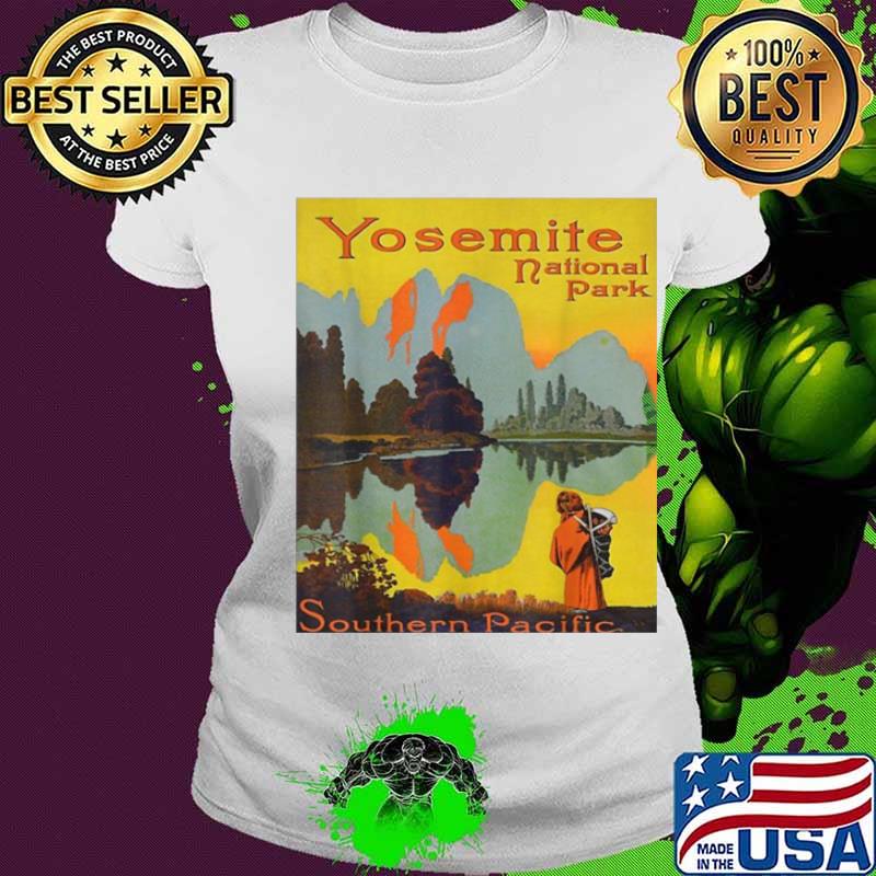 Yosemite National Park Southern Pacific Hiking Ladies tee Yosemite National Park Southern Pacific Hiking Ladies tee