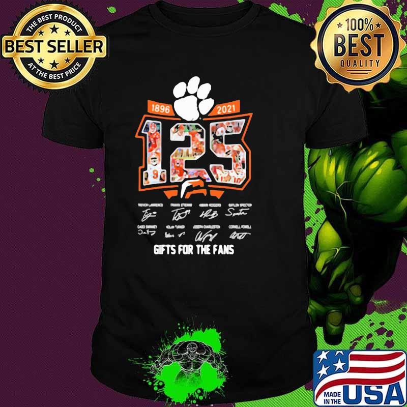 125Years Of 1896-2021 Gifts For The Fans Signatures Shirt