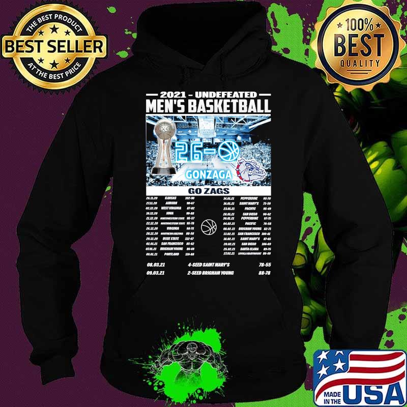 2021 Undefeated Men’s Basketball Gonzaga Shirt Hoodie 2021 Undefeated Men’s Basketball Gonzaga Shirt Hoodie