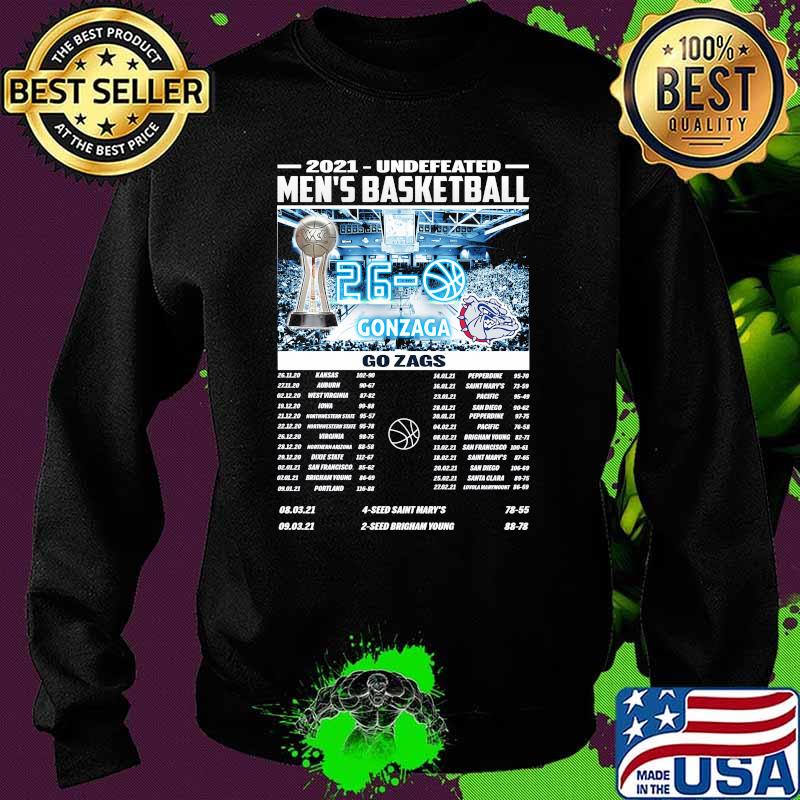 2021 Undefeated Men’s Basketball Gonzaga Shirt Sweater 2021 Undefeated Men’s Basketball Gonzaga Shirt Sweater