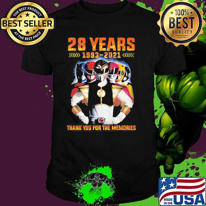 28 Years 1992 2021 Power Superman Thank You For The Memories Shirt