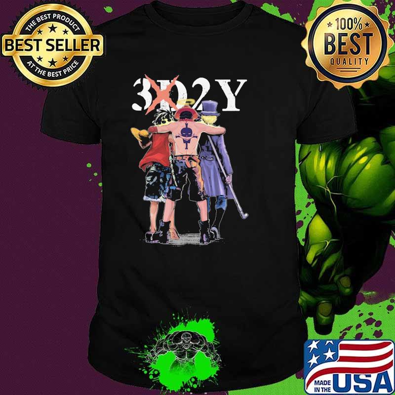 3d2y Portgas D Ace Legends One Piece Shirt