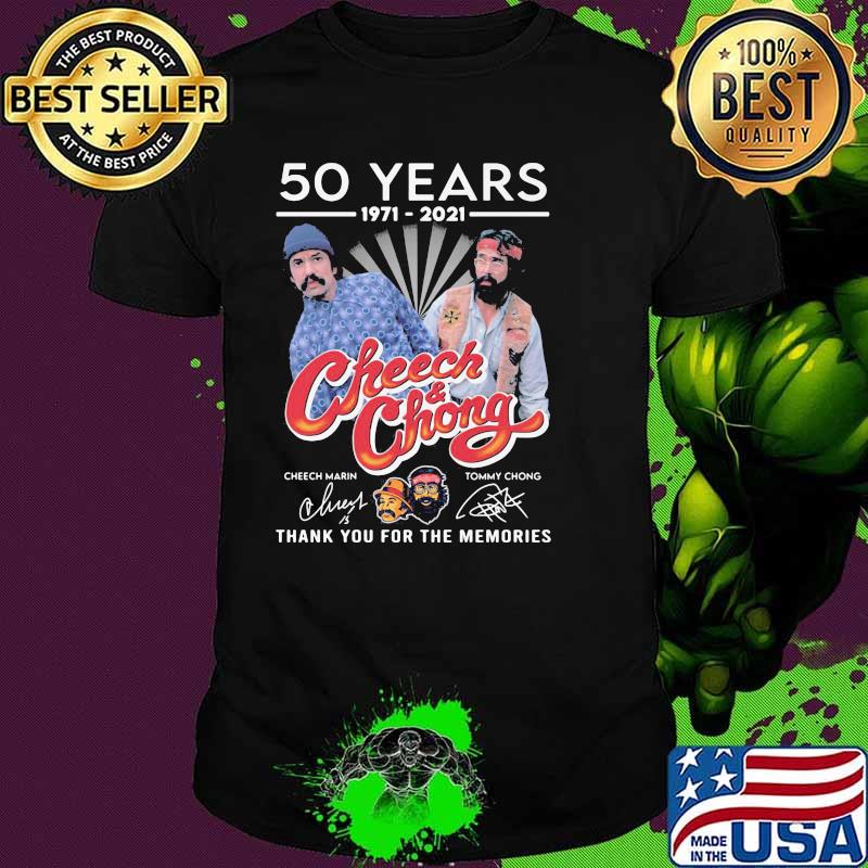 50 Years 1971 2021 Ckeeck And Ckong Thank You For The Memories Shirt