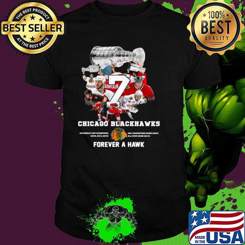 7 Brent Seabrook Chicago Blackhawks Forever A Hawk shirt
