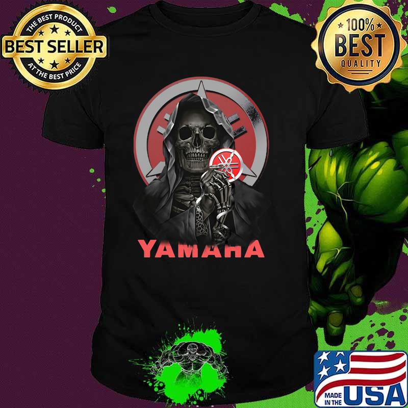 Punisher Skull With Logo Yamaha Shirt