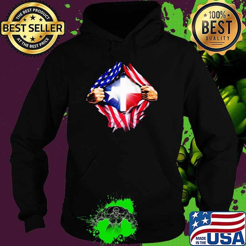 Texas Jesus American Flag Shirt