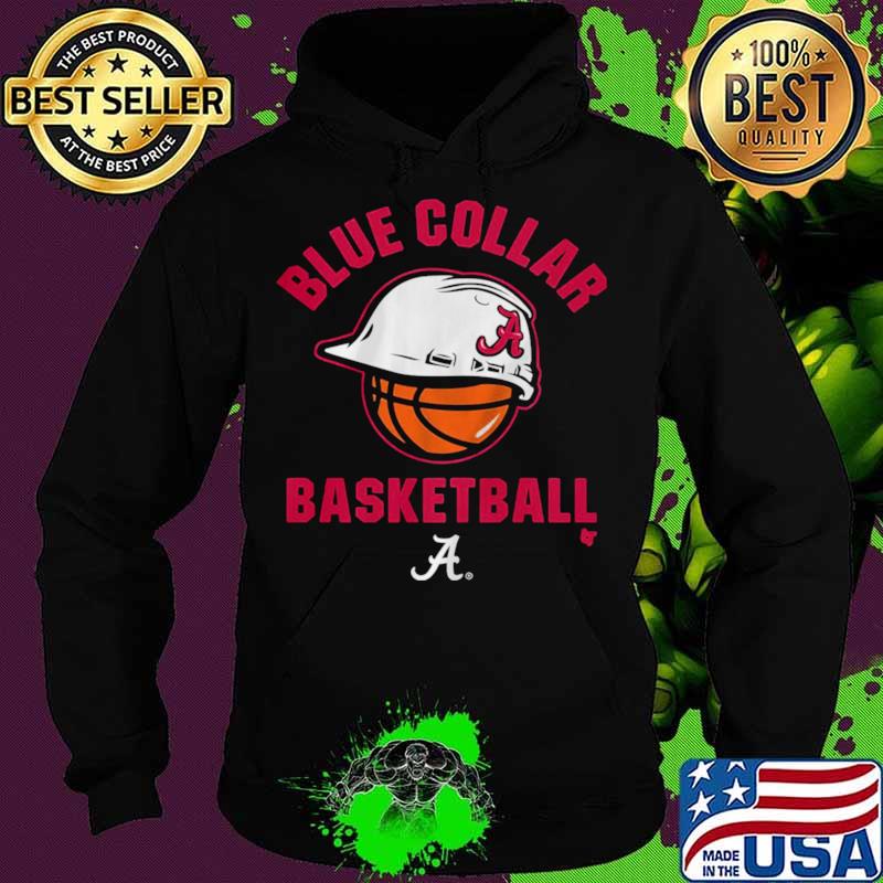 Alabama Crimson Tide blue collar basketball Hoodie Alabama Crimson Tide blue collar basketball Hoodie