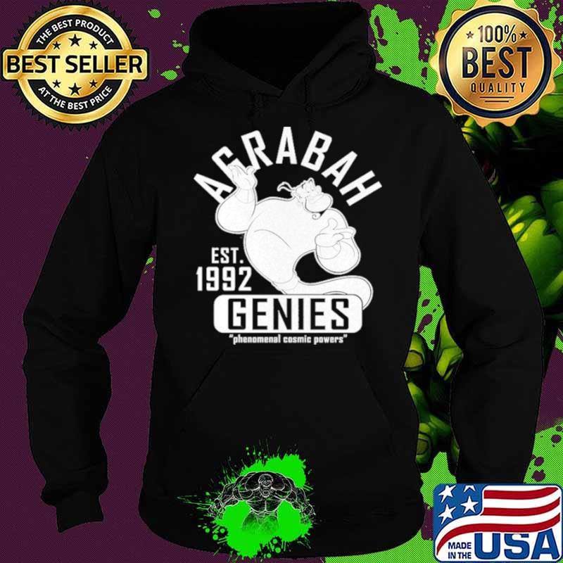 Aladdin Genie Collegiate Sports Graphic Shirt Hoodie Aladdin Genie Collegiate Sports Graphic Shirt Hoodie