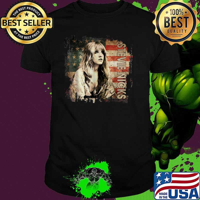 American Flag Vintage Stevie Signature Shirt