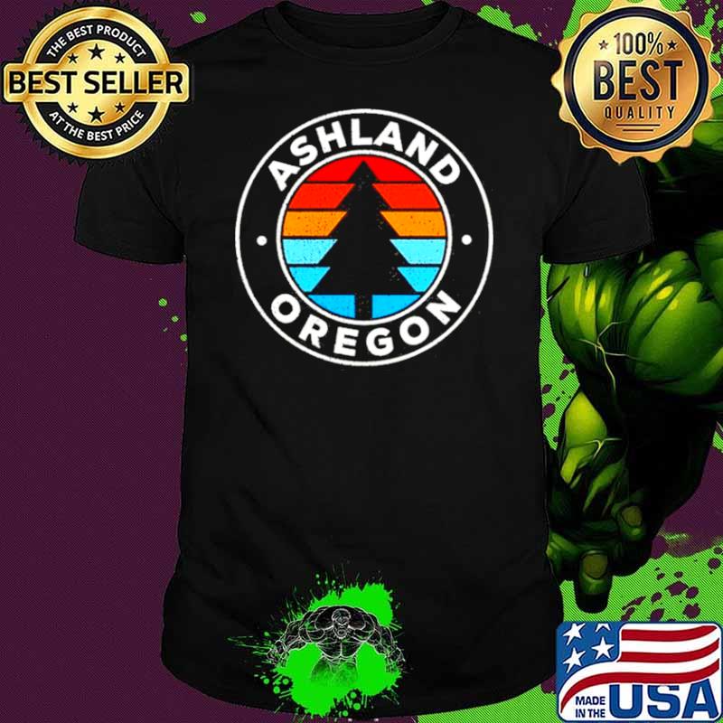 Ashland Oregon Or Vintage Graphic Retro shirt