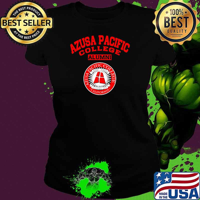Azusa Pacific College Alumni California Shirt Ladies tee Azusa Pacific College Alumni California Shirt Ladies tee