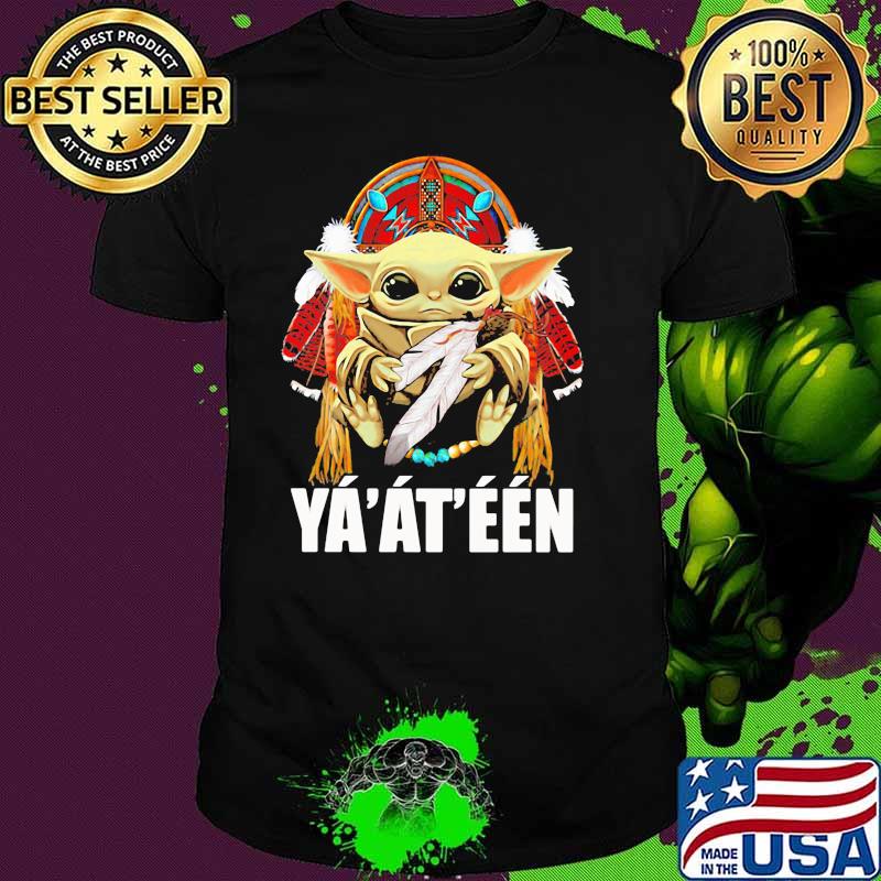 Baby Yoda American Nation Hello Shirt