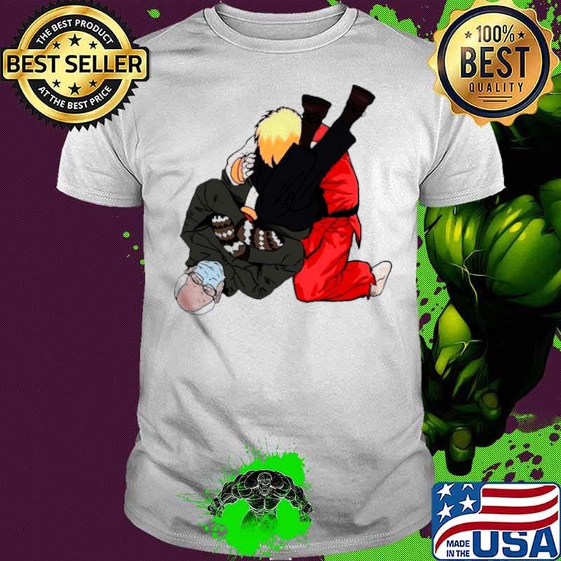 Bernie Sanders Vs Naruto Jiu Jitsu shirt