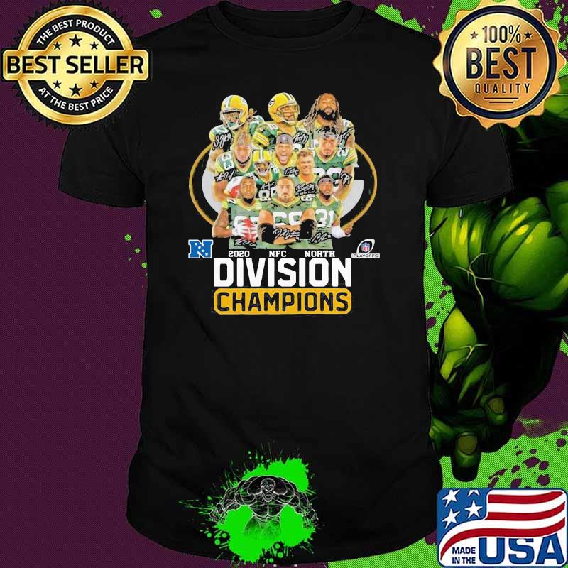 Best Green Bay Packers 2020 Nfc North Division Champions Shirt