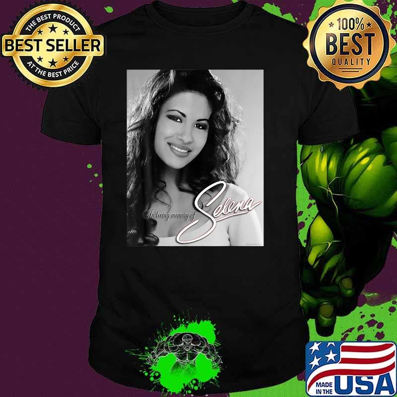 Black White Selenas Quintanilla Love Music Signature Shirt