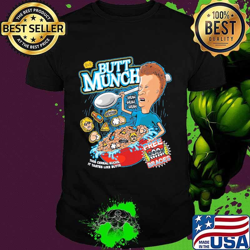 Butt Munch Cereal Beavis And Butthead Shirt
