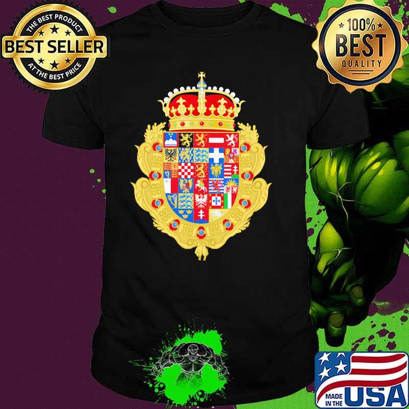 Ceremonia y rúbrica de la Iglesia española flags shirt
