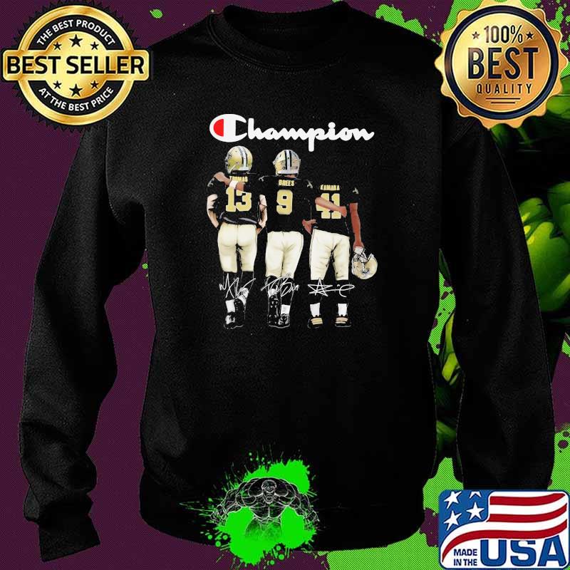 Champion With Player New Orleans Saints Signature Shirt Sweater Champion With Player New Orleans Saints Signature Shirt Sweater