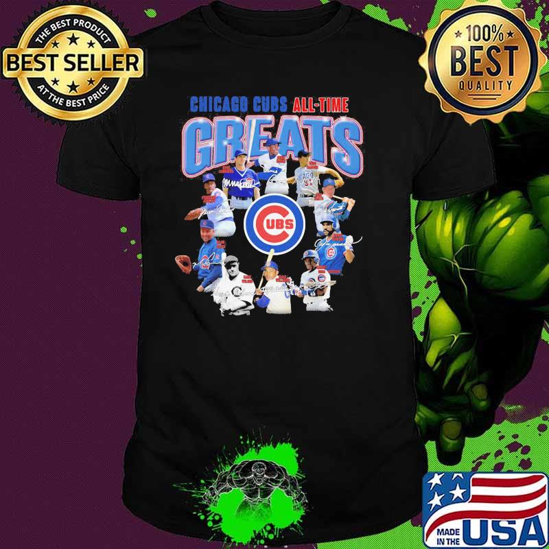 Chicago Cubs All Time Greats Signature Shirt