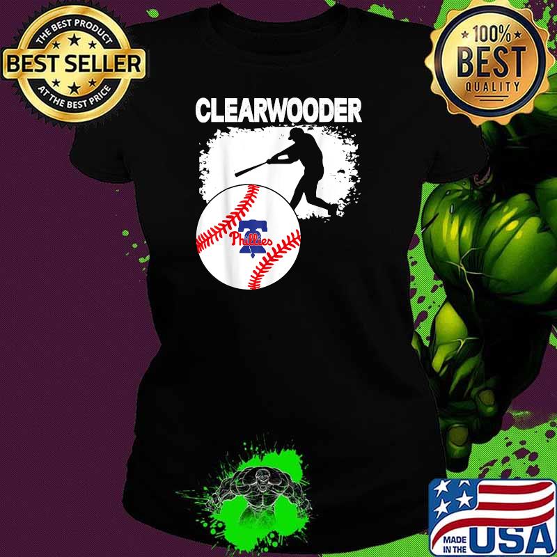 Clearwooder Philly Baseball Tee Clearwater Shirt Ladies tee Clearwooder Philly Baseball Tee Clearwater Shirt Ladies tee
