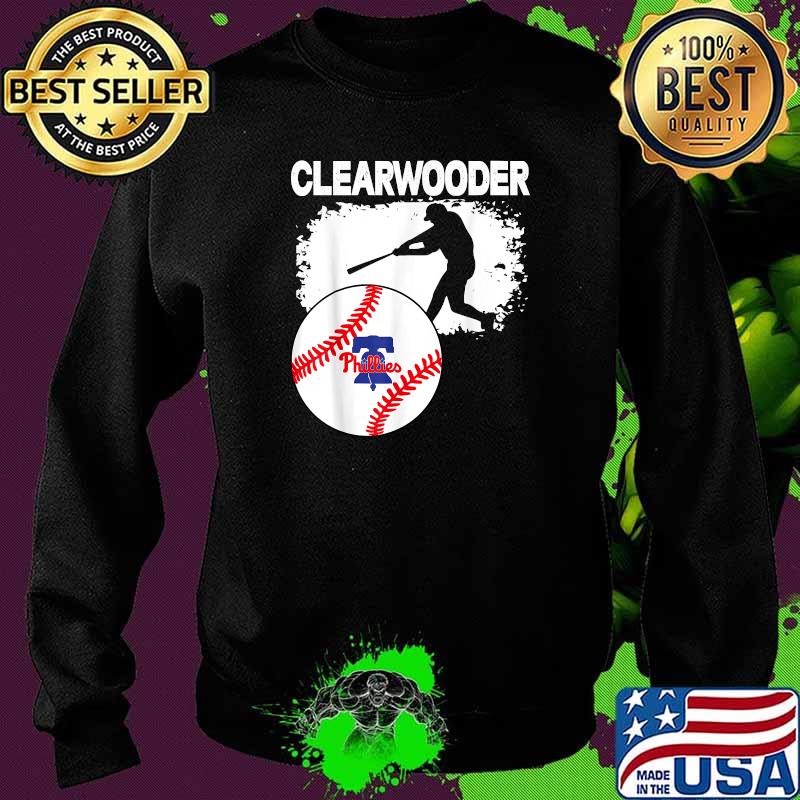 Clearwooder Philly Baseball Tee Clearwater Shirt Sweater Clearwooder Philly Baseball Tee Clearwater Shirt Sweater