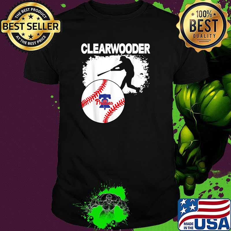 Clearwooder Philly Baseball Tee Clearwater Shirt Clearwooder Philly Baseball Tee Clearwater Shirt