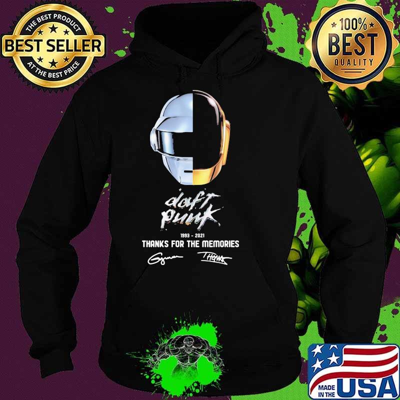 Daft Punk 1993 2021 28th Thank You For The Memories Shirt Hoodie Daft Punk 1993 2021 28th Thank You For The Memories Shirt Hoodie