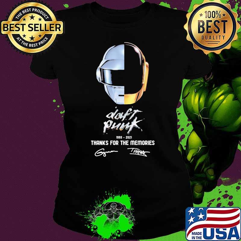 Daft Punk 1993 2021 28th Thank You For The Memories Shirt Ladies tee Daft Punk 1993 2021 28th Thank You For The Memories Shirt Ladies tee