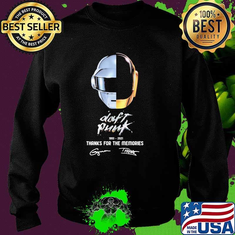 Daft Punk 1993 2021 28th Thank You For The Memories Shirt Sweater Daft Punk 1993 2021 28th Thank You For The Memories Shirt Sweater