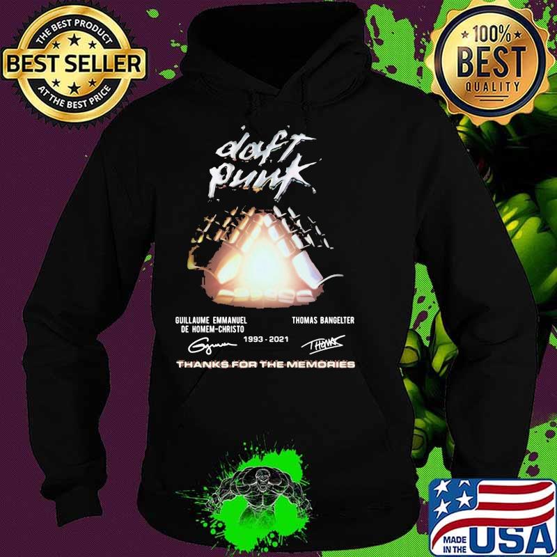 Daft Punk Thank You For The Memories Shirt Hoodie Daft Punk Thank You For The Memories Shirt Hoodie