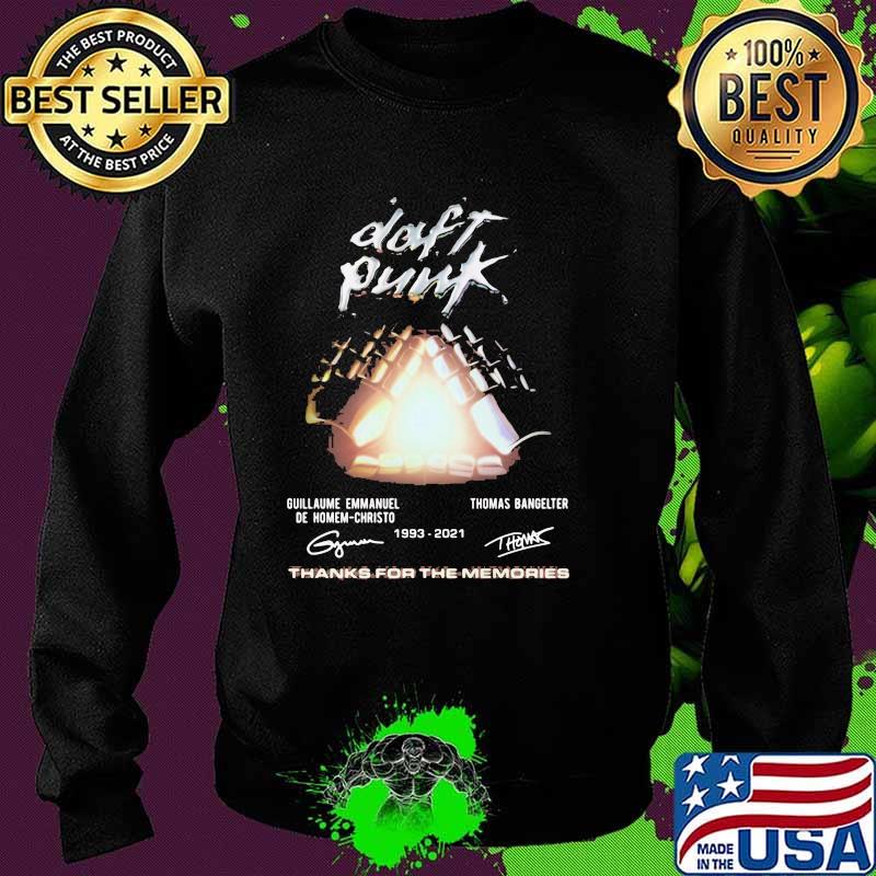 Daft Punk Thank You For The Memories Shirt Sweater Daft Punk Thank You For The Memories Shirt Sweater