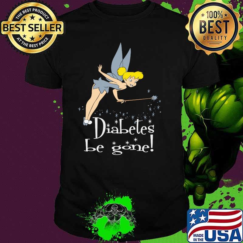 Diabetes Be Gone Angels Fairies Shirt