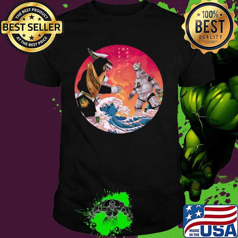 Discover Japan Mechagodzilla Vs Godzilla shirt