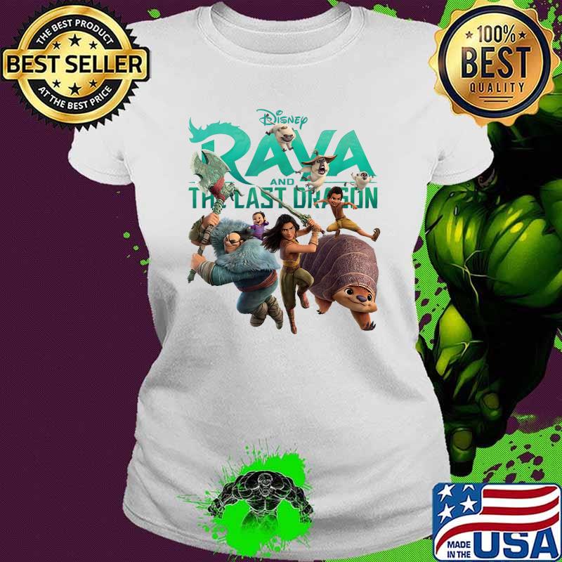 Disney Raya And The Last Dragon Characters Shirt Ladies tee Disney Raya And The Last Dragon Characters Shirt Ladies tee