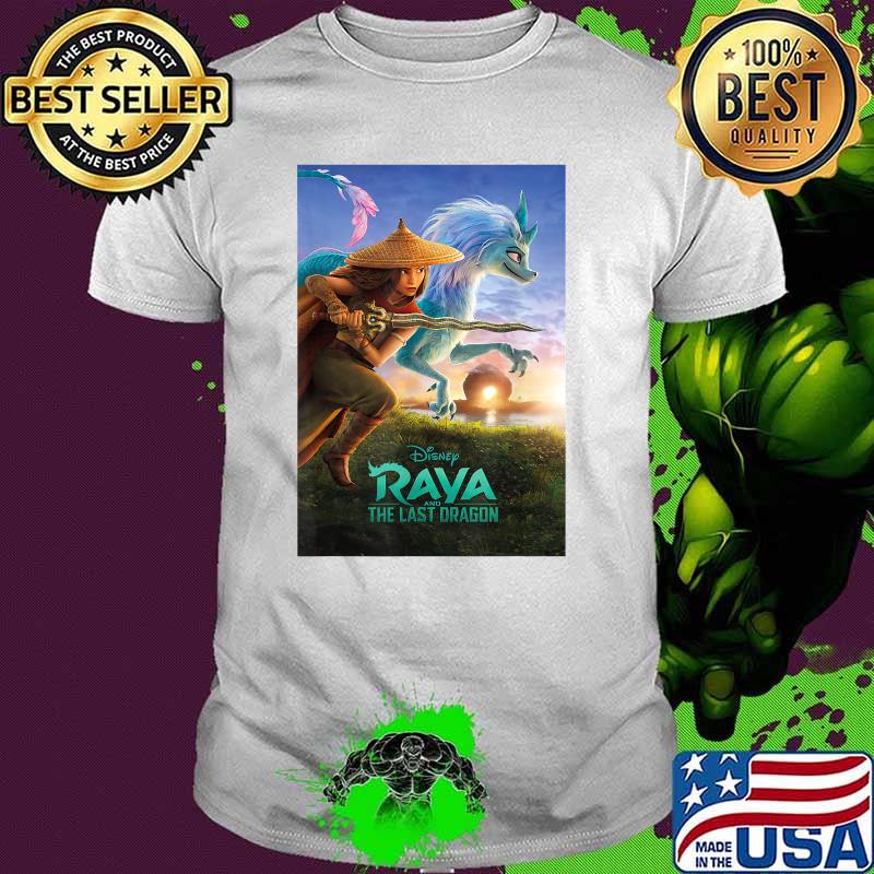 Disney Raya And The Last Dragon Movie Poster Shirt