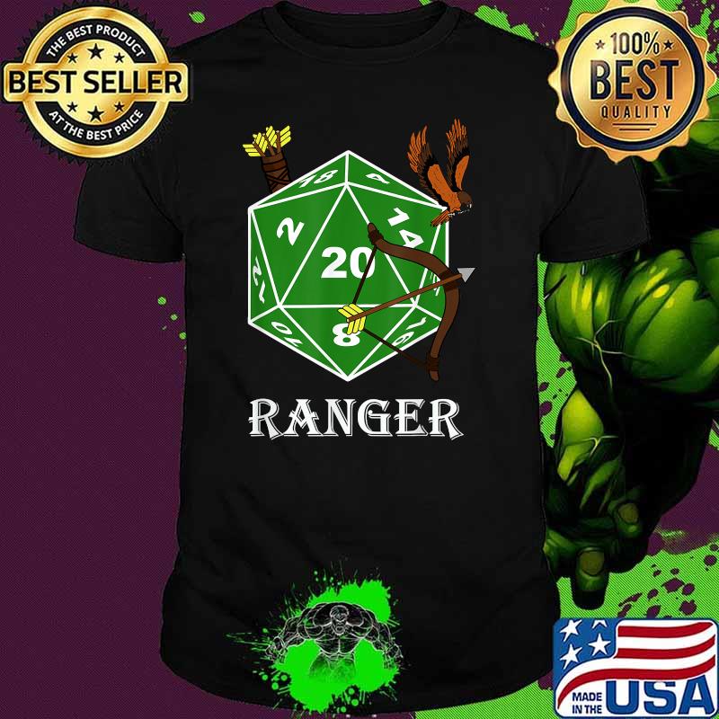 Dnd Ranger Class Shirt - D20 RPG Tabletop Shirt