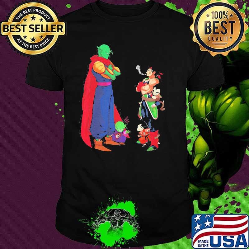 Dragonball With Son Goku Vs Pikkoro Daimao Shirt