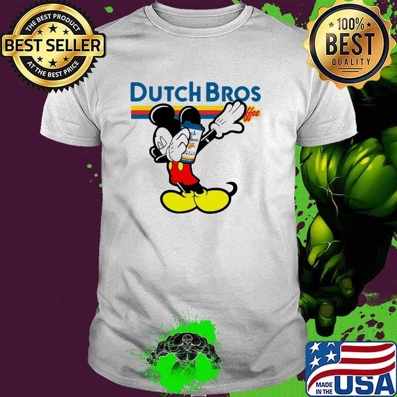 Dutch Bros Coffee Mickey Mouse Disney Shirt