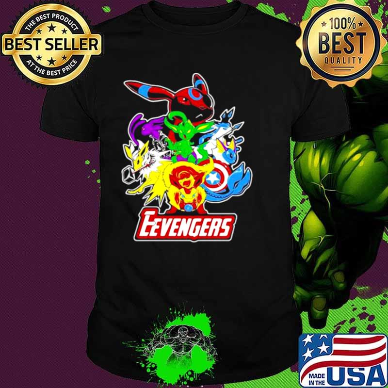 Evengers Pokemon shirt