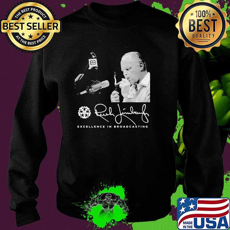 Excellence In Broadcasting Rush Limbaugh 1951 2021 Shirt Sweater Excellence In Broadcasting Rush Limbaugh 1951 2021 Shirt Sweater