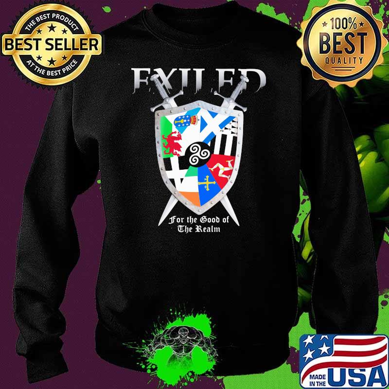 Exiled for the good of the realm symbol Sweater Exiled for the good of the realm symbol Sweater